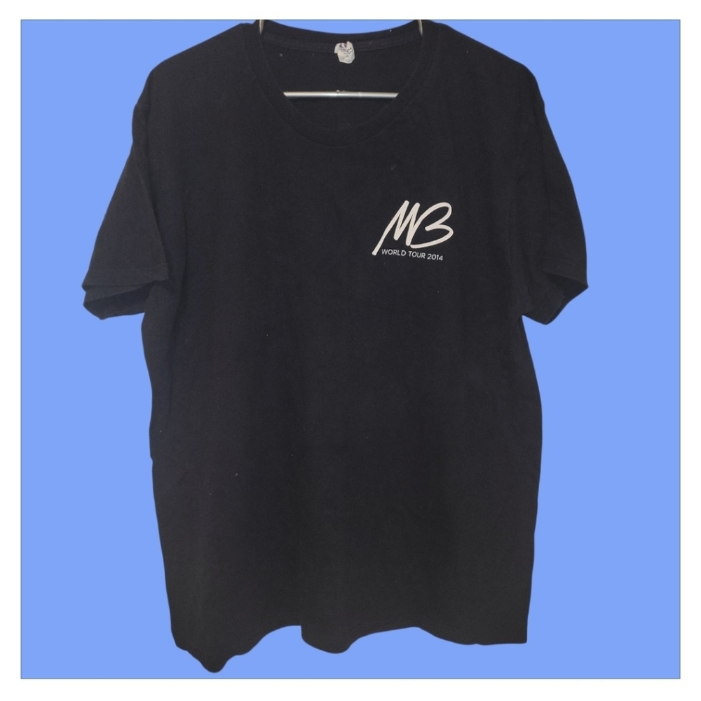 6/30 Michael Bublé MB World Tour 2014 Tee XL Concert Graphic Shirt
